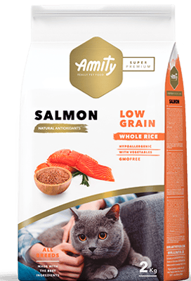 AMITY SUPER PREMIUM ADULT CATS SALMON 7KG